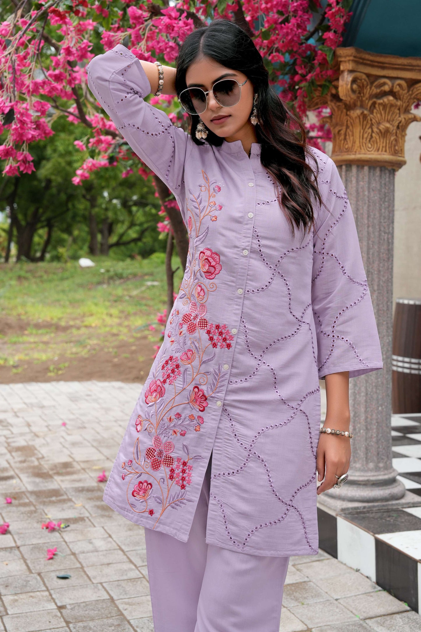 Blush Breeze Suit Set