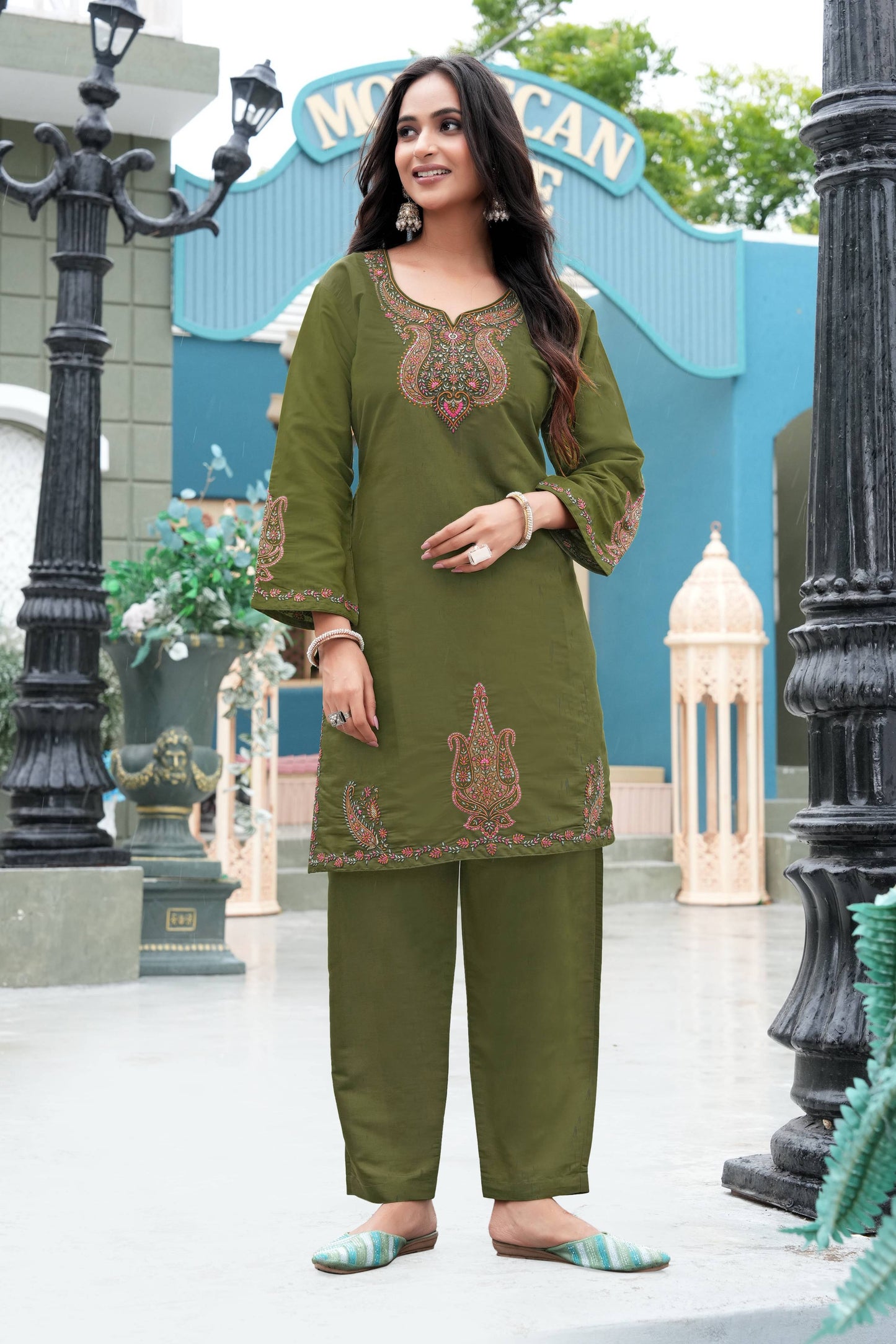 Evergreen Beauty Co-Ord Set