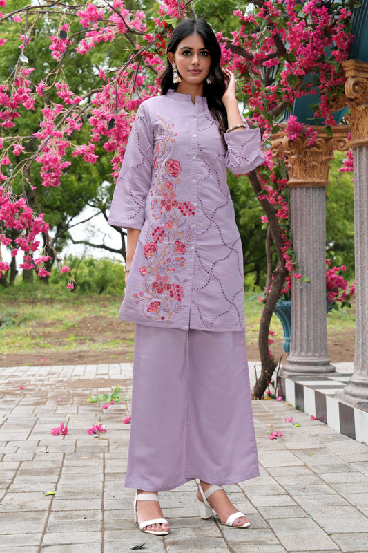 Blush Breeze Suit Set