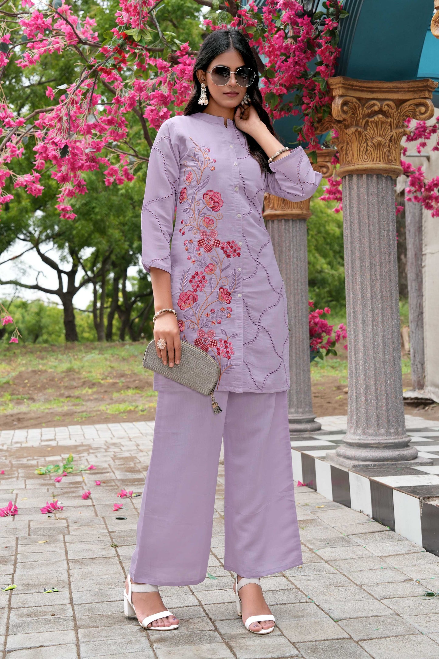 Blush Breeze Suit Set